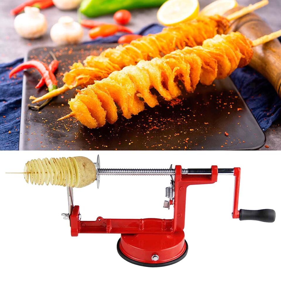 3 in 1 Stainless Steel Slicer & Spiral Cutter
